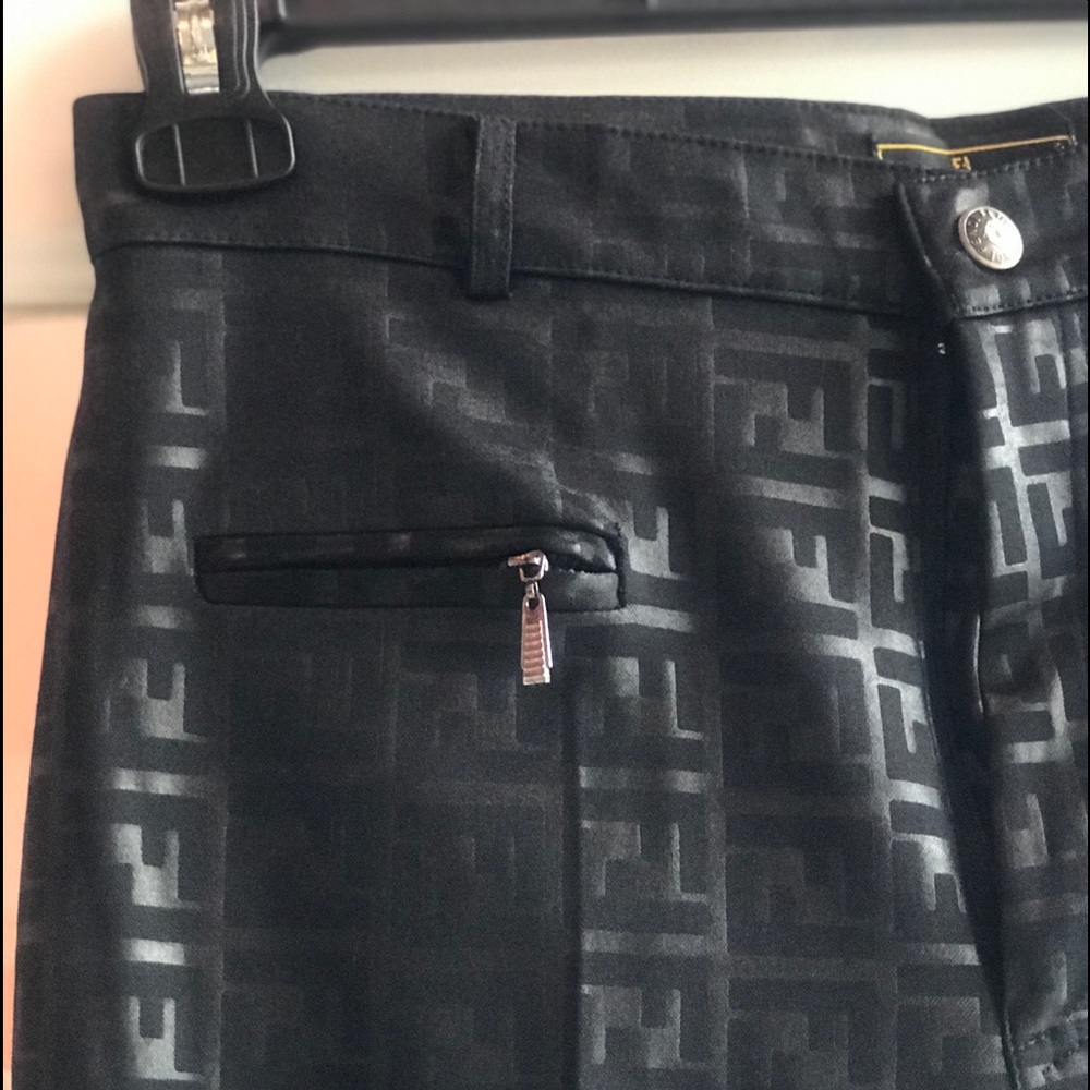 FENDI black dress-up pants